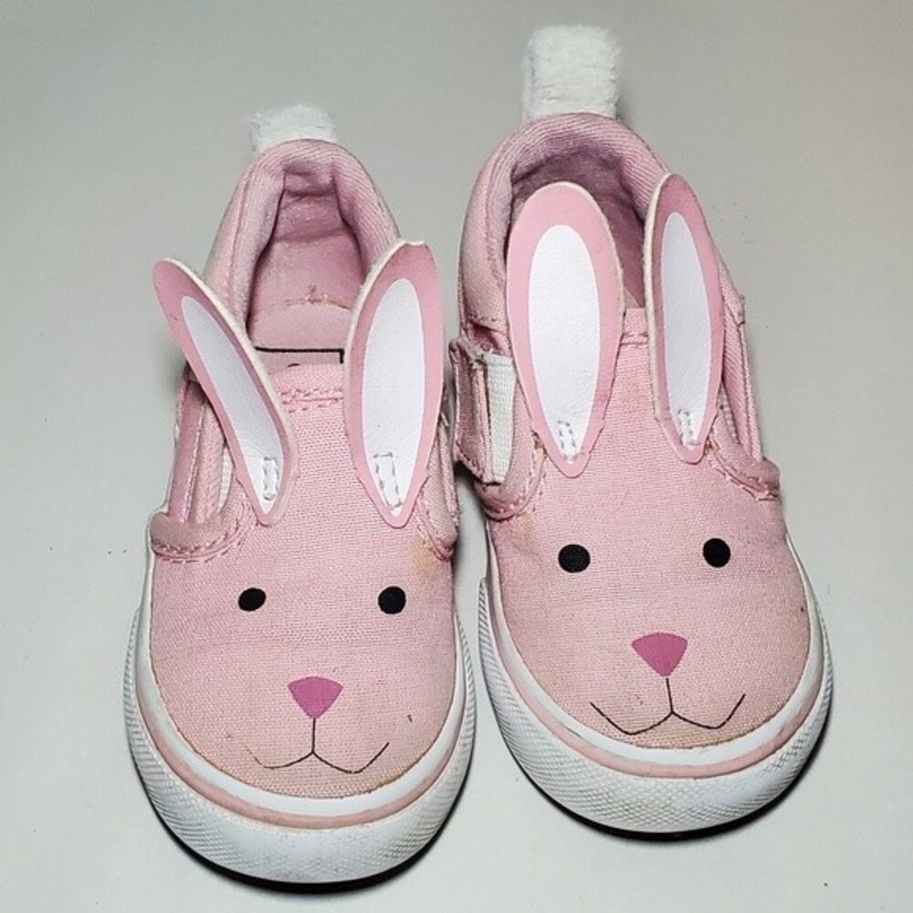 Vans Toddler Slip on V Bunny Shoe Size 5